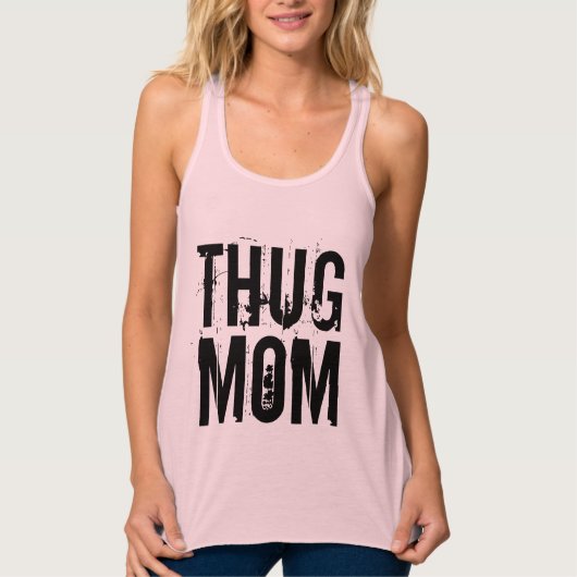 THUG MOM Graffiti T-Shirts (Voorkant)