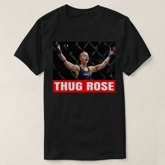 Thug Rose Classic T Shirt (Design voorkant)