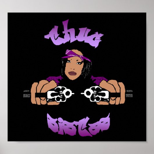Thug Sistas Poster (Voorkant)
