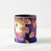 Thug Space Cat op Tiger Unicorn Mok (Midden)