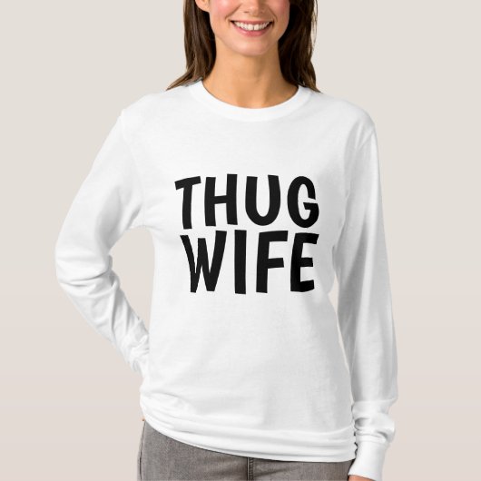 THUG VROUW T-shirts (Voorkant)