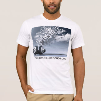 thug world records muziek is life shirt