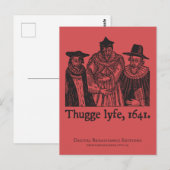 Thugge Lyfe Briefkaart (Voorkant / Achterkant)