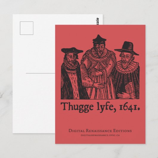 Thugge Lyfe Briefkaart (Voorkant / Achterkant)