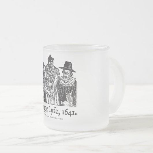 Thugge lyfe (mok) matglas koffiemok (Voorkant rechts)