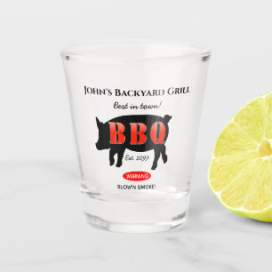 Thuis achtertuin Ral bier Soda Handle Shot Glass Glas