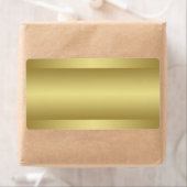 Thuis afdrukken Gold Tone Adreslabel Etiket (Insitu)