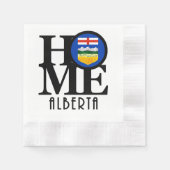 THUIS Alberta Canada Servet (Voorkant)