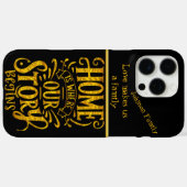 Thuis als startpunt van onze reis samen Case-Mate iPhone case (Achterkant (horizontaal))