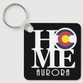 THUIS Aurora Colorado Sleutelhanger (Voorkant)