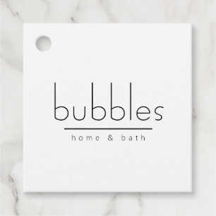 Thuis & Bad Hang Tag Productlabel Prijskaartjes Bedankjes Labels