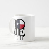 Thuis Bay City Texas 11oz Koffiemok (Voorkant links)