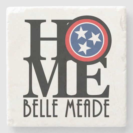 THUIS Belle Meade Stenen Onderzetter (Voorkant)