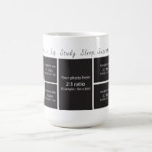 Thuis bellen Foto Collage Koffie 475 ml Mok (Center)