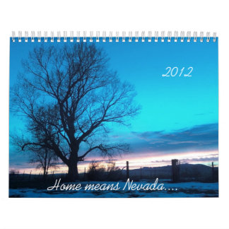Thuis betekent Nevada... Kalender