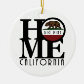 THUIS Big Pine Californië Keramisch Ornament (Voorkant)