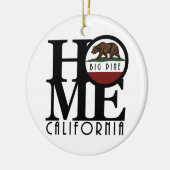THUIS Big Pine Californië Keramisch Ornament (Links)
