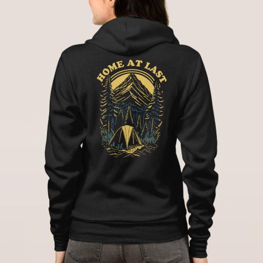 Thuis bij Last - Camping Hoodie (Achterkant)