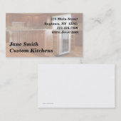 Thuis binnenland Visitekaartje (Voorkant / Achterkant)