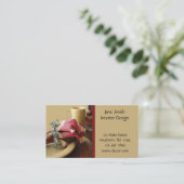 Thuis binnenland Visitekaartje (Staand voorkant)