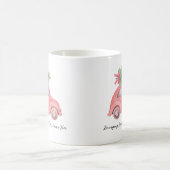 Thuis brengen van de kerstboom, Mok, 11 oz Koffiemok (Center)