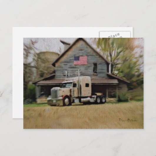 Thuis Briefkaart (Voorkant / Achterkant)