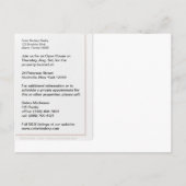 Thuis Briefkaart onroerend goed (Achterkant)