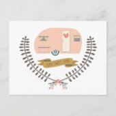 Thuis  Briefkaart van  motoraanhangwagen (Voorkant)