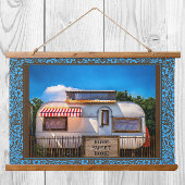 Thuis  Camper Trailer Wanddecor Thuis Sweet Hangend Wandkleed