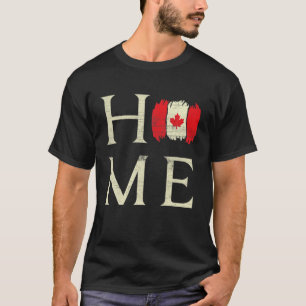 Thuis Canada-dag Esdoorn Trots Canadese Vlag Canad T-shirt
