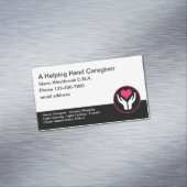 Thuis Caretaker C.N.A. Magnetisch Visitekaartje (Voorbeeld)
