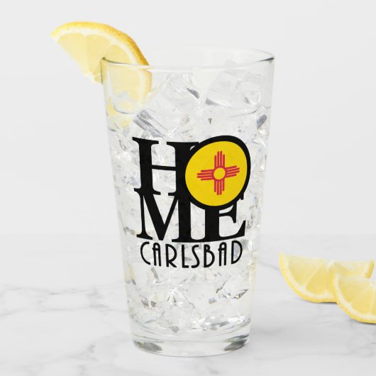THUIS Carlsbad NM Glas (Voorkant ijs)