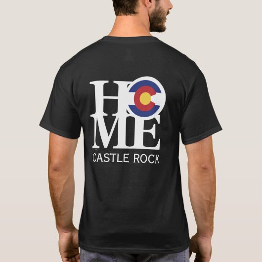THUIS Castle Rock dark t-shirt (Achterkant)