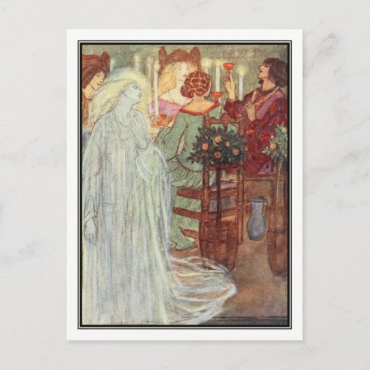 Thuis door Florence Harrison Briefkaart (Voorkant)