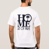THUIS-eiland Palms SC (achterafdruk) T-shirt (Achterkant)
