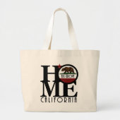 THUIS Elk Grove Californië Grote Tote Bag (Voorkant)