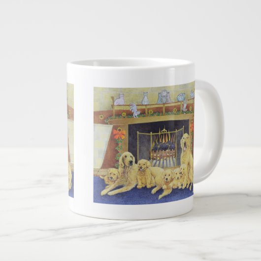 Thuis en gezondheid grote koffiekop (Voorkant rechts)