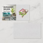 Thuis en sleutels | Intern Visitekaartje (Voorkant / Achterkant)