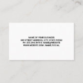 Thuis en sleutels van onroerend goed | Interior Ki Visitekaartje (Achterkant)