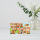 Thuis - en thuisproducten visitekaartje (Staand voorkant)