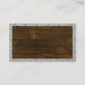 Thuis en tools | Net van hout Visitekaartje (Achterkant)