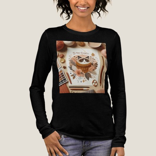 thuis en wonen Tri-Blend shirt (Voorkant)