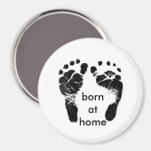 Thuis geboren magneet (Voorkant / Achterkant)