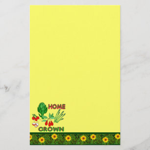 Thuis gegroeid briefpapier