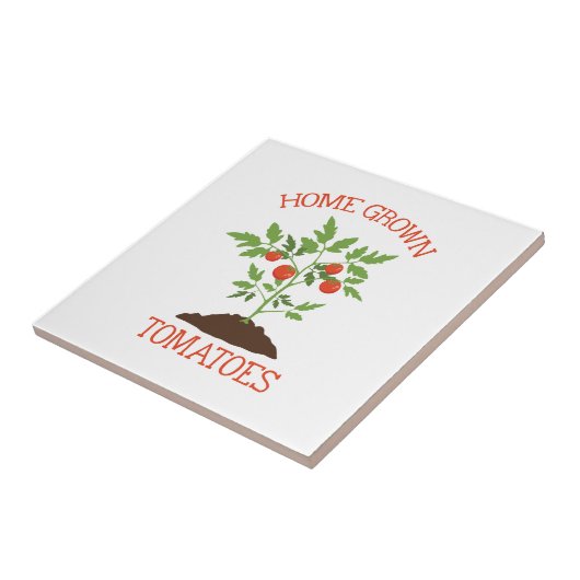 Thuis gegroeid tegeltje (Zijkant)