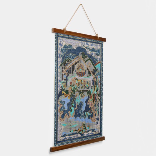 Thuis Hangend Wandkleed (Gebogen)