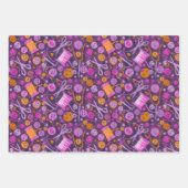 Thuis Hobby Sewing Haberdashery DIY Collage Patroo Inpakpapier Vel (Voorkant 3)