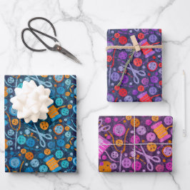 Thuis Hobby Sewing Haberdashery DIY Collage Patroo Inpakpapier Vel