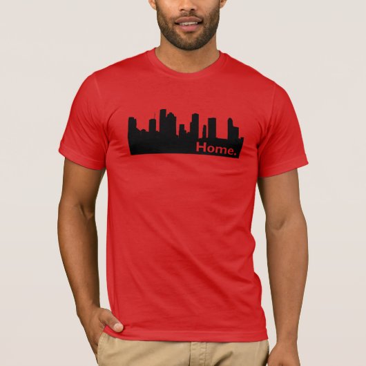 Thuis - Houston Skyline T-shirt (Voorkant)