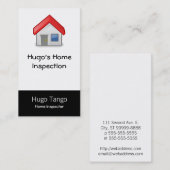 Thuis / Huis / Tango Visitekaartje (Voorkant / Achterkant)